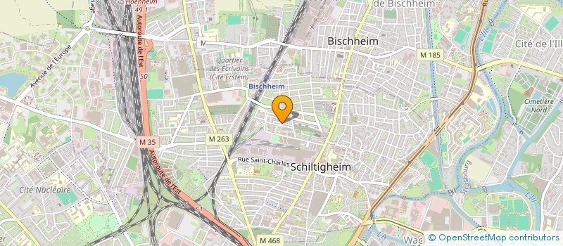 localisation de l'entreprise MONSIEUR TOILIBE ISSA MMADI  SCHILTIGHEIM