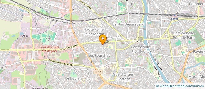 localisation de l'entreprise MONSIEUR TOIWILOU SIDI à LAVAL