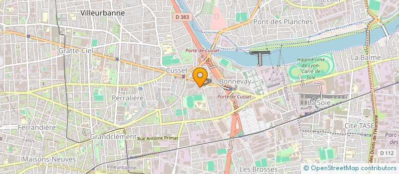 localisation de l'entreprise MONSIEUR TOKI MAHAMAT FABIUS ABOUBAKAR CHOU SALE  VILLEURBANNE