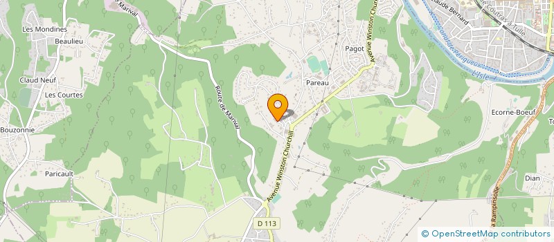 localisation de l'entreprise MONSIEUR TOKI NIMON  COULOUNIEIX-CHAMIERS