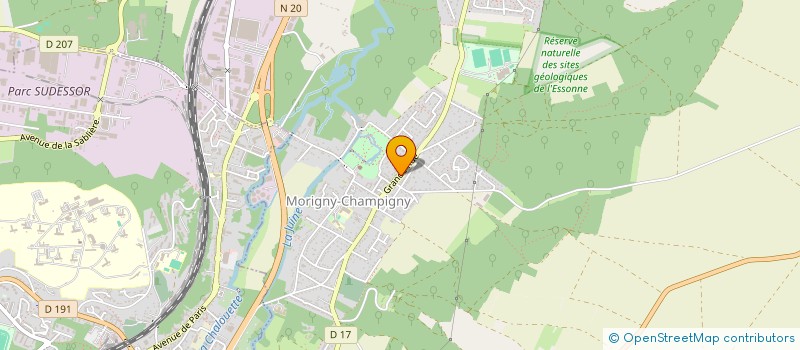 localisation de l'entreprise MONSIEUR TOKINIRINA ANDRIAMANANTENA à MORIGNY-CHAMPIGNY