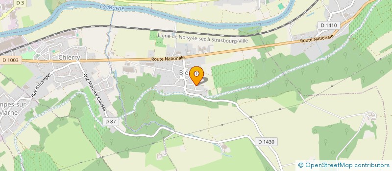 localisation de l'entreprise MONSIEUR TOLGA BULAK  BLESMES