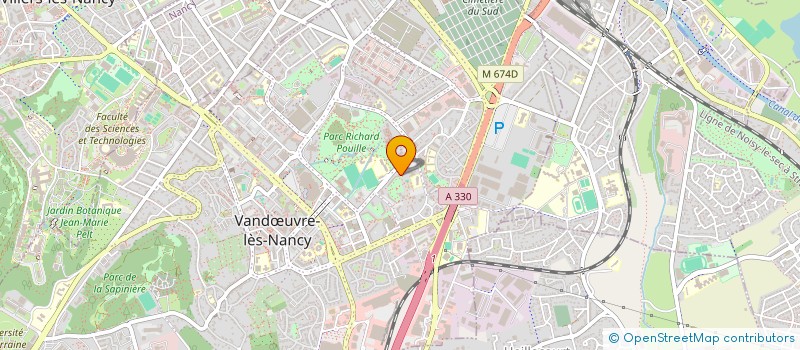 localisation de l'entreprise MONSIEUR TOLGA YENILMEZ  VANDUVRE-LES-NANCY