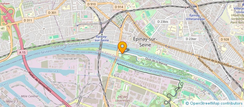 localisation de l'entreprise MONSIEUR TOLO MAMOUTOU  L'ILE-SAINT-DENIS