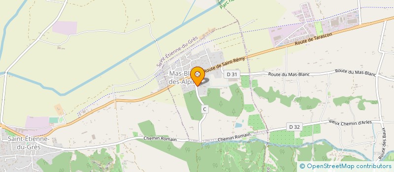 localisation de l'entreprise MONSIEUR TOM ALBERTI  MAS-BLANC-DES-ALPILLES