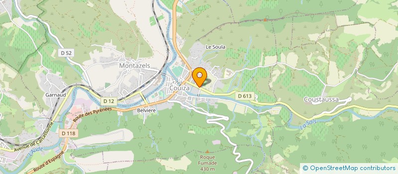 localisation de l'entreprise MONSIEUR TOM ANSART  COUIZA