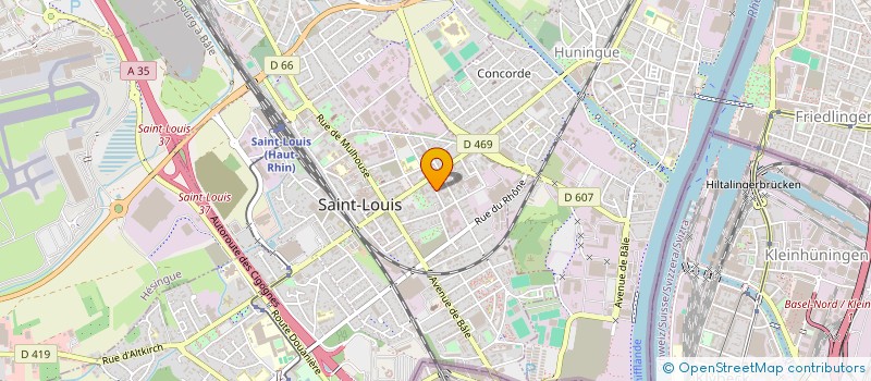 localisation de l'entreprise MONSIEUR TOM ARMBRUSTER  SAINT-LOUIS