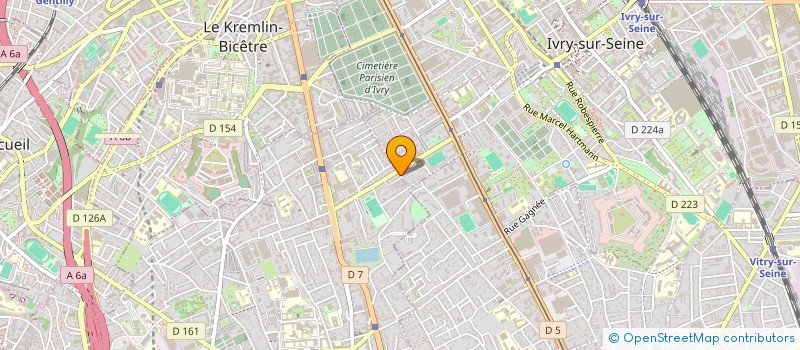 localisation de l'entreprise MONSIEUR TOM ARNAUD  IVRY-SUR-SEINE