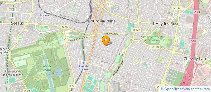 localisation de l'entreprise MONSIEUR TOM ARNO VALETTE à BOURG-LA-REINE