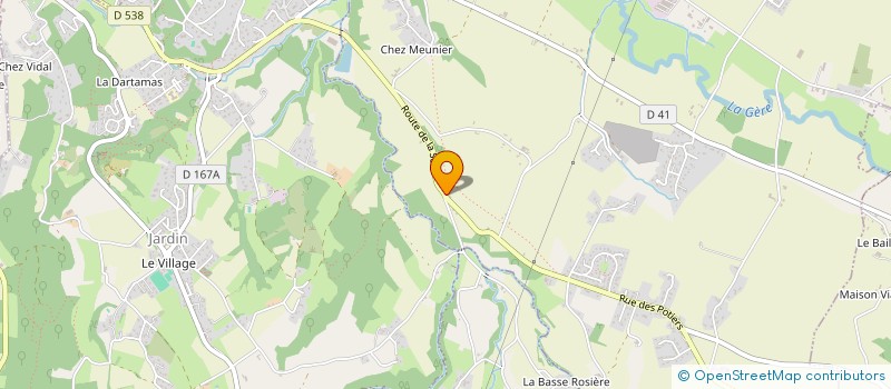 localisation de l'entreprise MONSIEUR TOM AULAGNER  ESTRABLIN