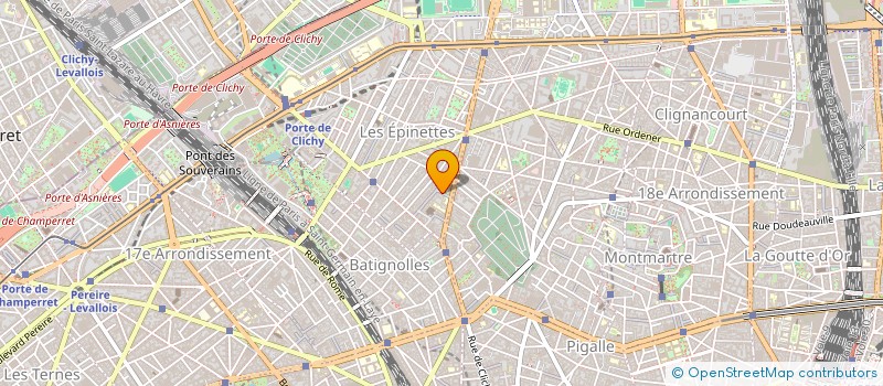 localisation de l'entreprise MONSIEUR TOM BARBET  PARIS