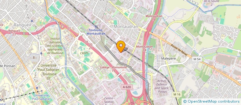 localisation de l'entreprise MONSIEUR TOM BAROUD  TOULOUSE