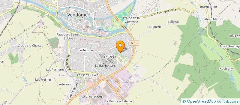 localisation de l'entreprise MONSIEUR TOM BARRET  VENDOME