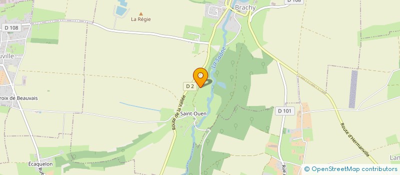 localisation de l'entreprise MONSIEUR TOM BEAUFOUR  BRACHY