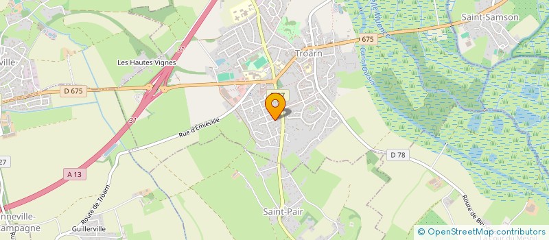 localisation de l'entreprise MONSIEUR TOM BEAUVAIS  TROARN