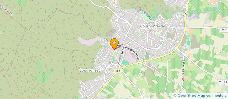 localisation de l'entreprise MONSIEUR TOM BELHOMME  COURNONSEC