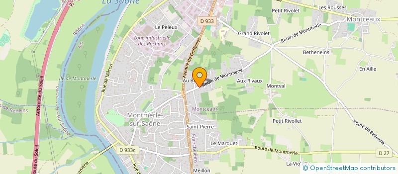 localisation de l'entreprise MONSIEUR TOM BELLERY  MONTCEAUX