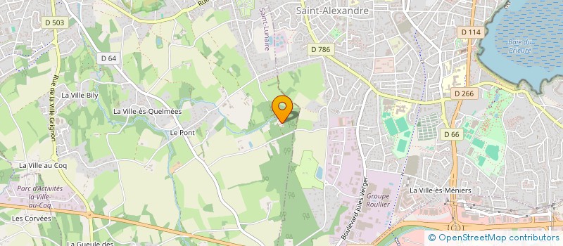 localisation de l'entreprise MONSIEUR TOM BELLION  SAINT-LUNAIRE