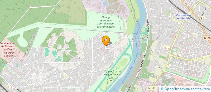 localisation de l'entreprise MONSIEUR TOM BERANGER  MAISONS-LAFFITTE