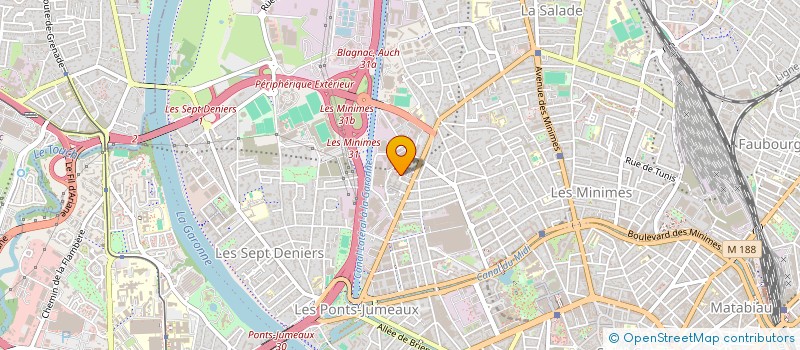 localisation de l'entreprise MONSIEUR TOM BERNAUDEAU à TOULOUSE