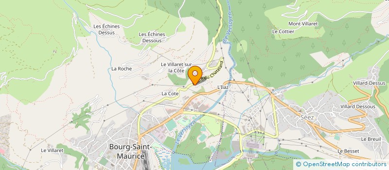 localisation de l'entreprise MONSIEUR TOM BERTHON à MONTVALEZAN