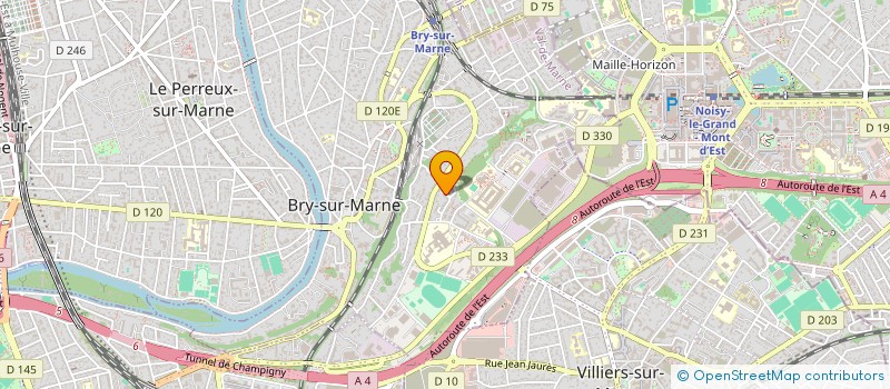 localisation de l'entreprise MONSIEUR TOM BESNAINOU  BRY-SUR-MARNE