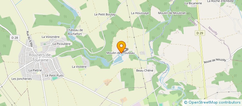 localisation de l'entreprise MONSIEUR TOM BIGOT  SONZAY