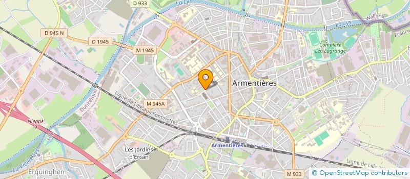 localisation de l'entreprise MONSIEUR TOM BISQUERT à ARMENTIERES