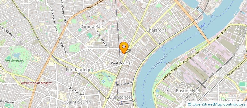 localisation de l'entreprise MONSIEUR TOM BLUMEN  BORDEAUX