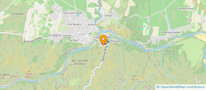 localisation de l'entreprise MONSIEUR TOM BOISSE  COLLIAS