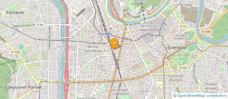 localisation de l'entreprise MONSIEUR TOM BOLLADE  GRENOBLE