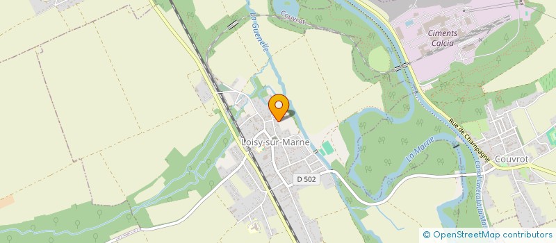 localisation de l'entreprise MONSIEUR TOM BONETTI  LOISY-SUR-MARNE