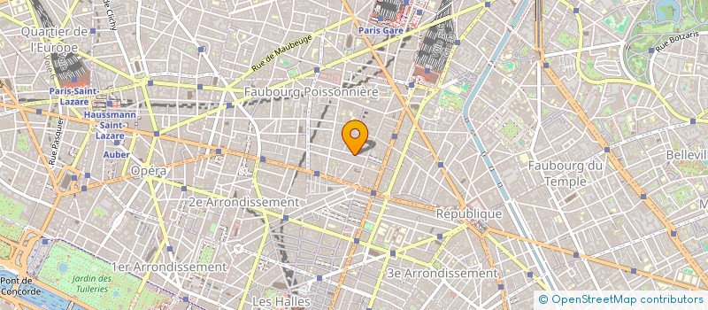 localisation de l'entreprise MONSIEUR TOM BONHOMME  PARIS