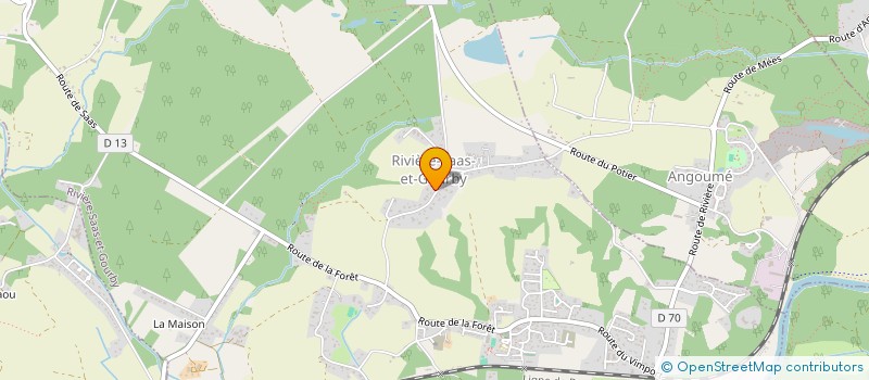 localisation de l'entreprise MONSIEUR TOM BOTERDAELE  RIVIERE-SAAS-ET-GOURBY