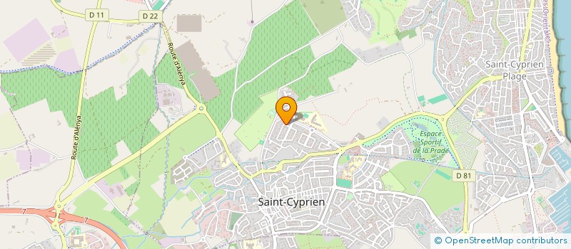 localisation de l'entreprise MONSIEUR TOM BOUCHARD  SAINT-CYPRIEN