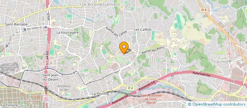 localisation de l'entreprise MONSIEUR TOM BOURAI  MARSEILLE