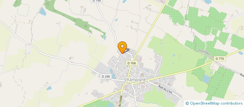 localisation de l'entreprise MONSIEUR TOM BOURDAIS  LES HAUTS-D'ANJOU