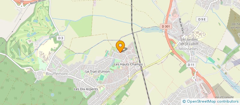 localisation de l'entreprise MONSIEUR TOM BOURY  BOUFFEMONT