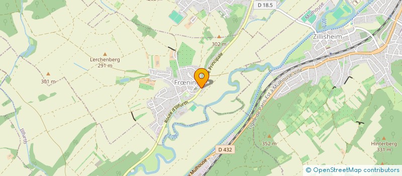 localisation de l'entreprise MONSIEUR TOM BRUN  EGLINGEN