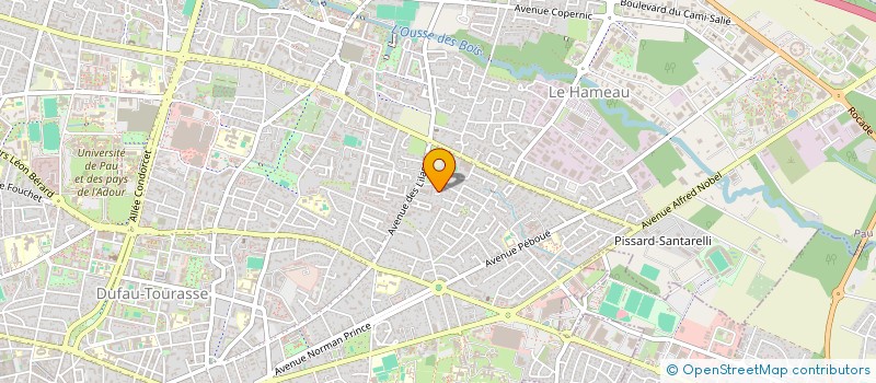 localisation de l'entreprise MONSIEUR TOM BURELOUT à PAU