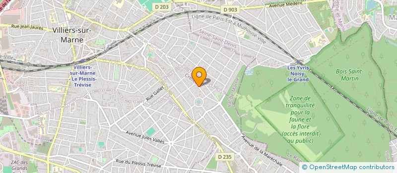 localisation de l'entreprise MONSIEUR TOM CAPDEHOURBEIGT  LE PLESSIS-TREVISE