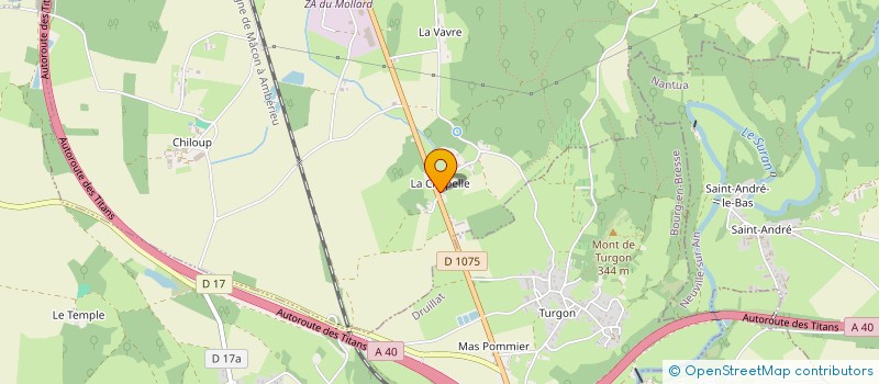 localisation de l'entreprise MONSIEUR TOM CAPOBIANCO  SAINT-MARTIN-DU-MONT