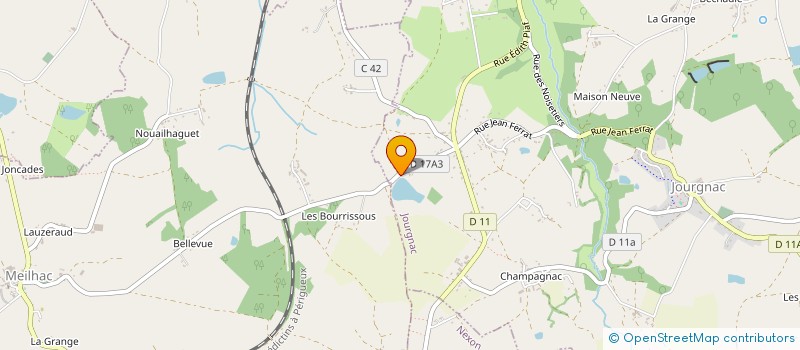 localisation de l'entreprise MONSIEUR TOM CAPRON à JOURGNAC