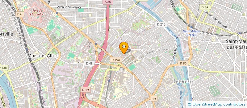 localisation de l'entreprise MONSIEUR TOM CARREY  CRETEIL