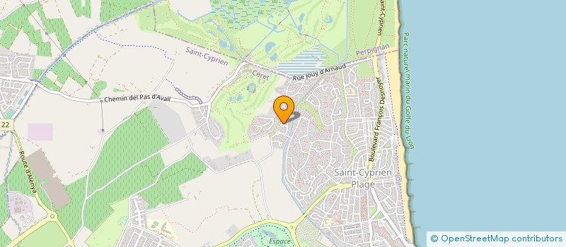 localisation de l'entreprise MONSIEUR TOM CEFARIELLO  PERPIGNAN