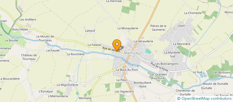 localisation de l'entreprise MONSIEUR TOM CHAMPION à MARTIZAY
