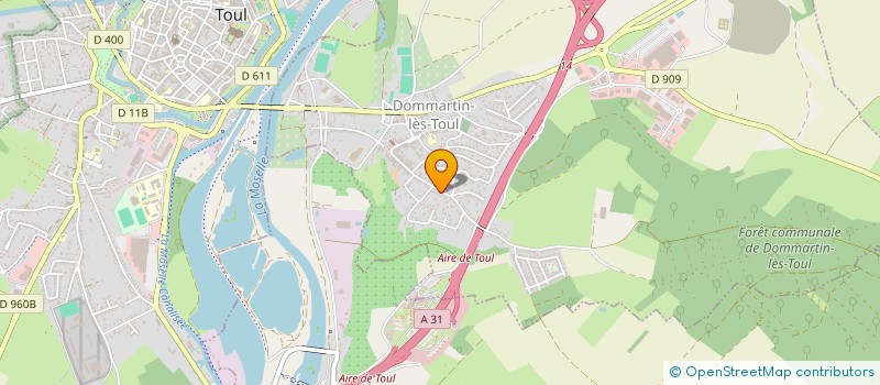 localisation de l'entreprise MONSIEUR TOM CHANTHAMALINH  DOMMARTIN-LES-TOUL