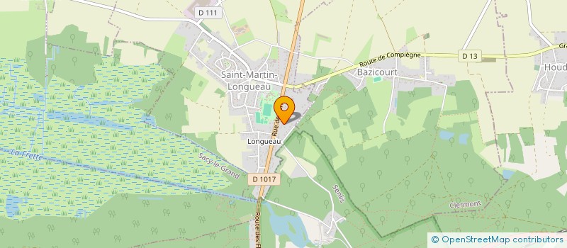 localisation de l'entreprise MONSIEUR TOM CHAVAL  SAINT-MARTIN-LONGUEAU