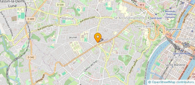 localisation de l'entreprise MONSIEUR TOM CIARAVINO à LYON