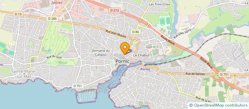 localisation de l'entreprise MONSIEUR TOM CIBERT à PORNIC